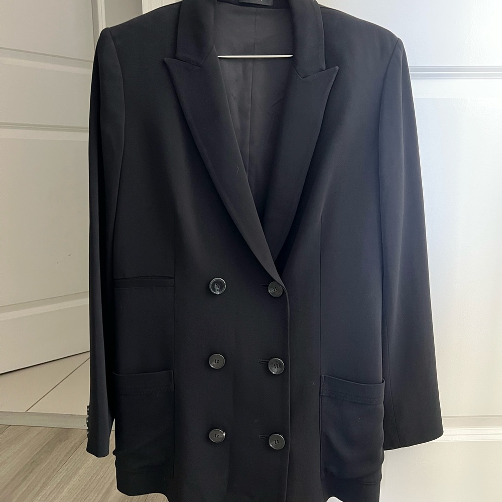 Theory Double Breasted Jacket - Size 4